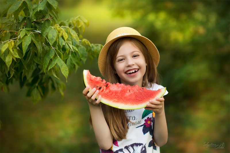 детский фотограф, children photographer, kids photographer, арбуз, watermelon Watermelon mood / Арбузное настроениеphoto preview