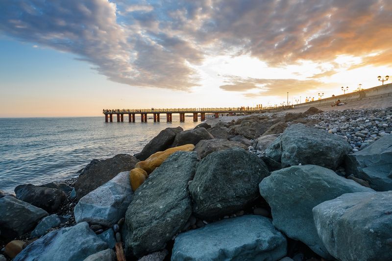 Вечер на мореphoto preview