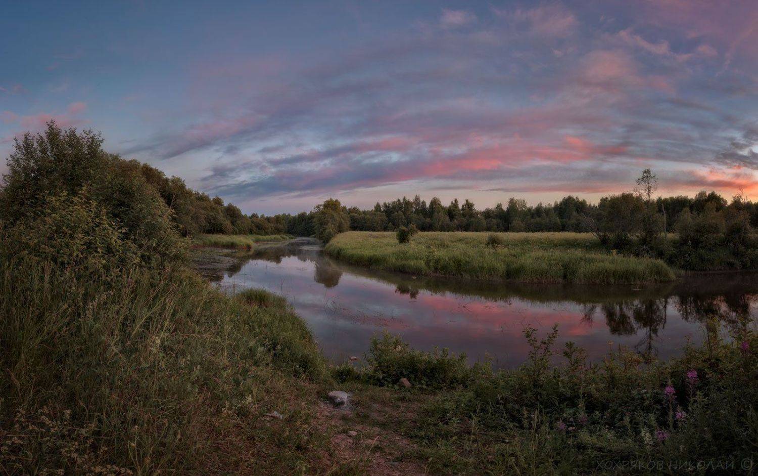 красочный вечер.... Автор: Хохряков Николай , Хохряков Николай