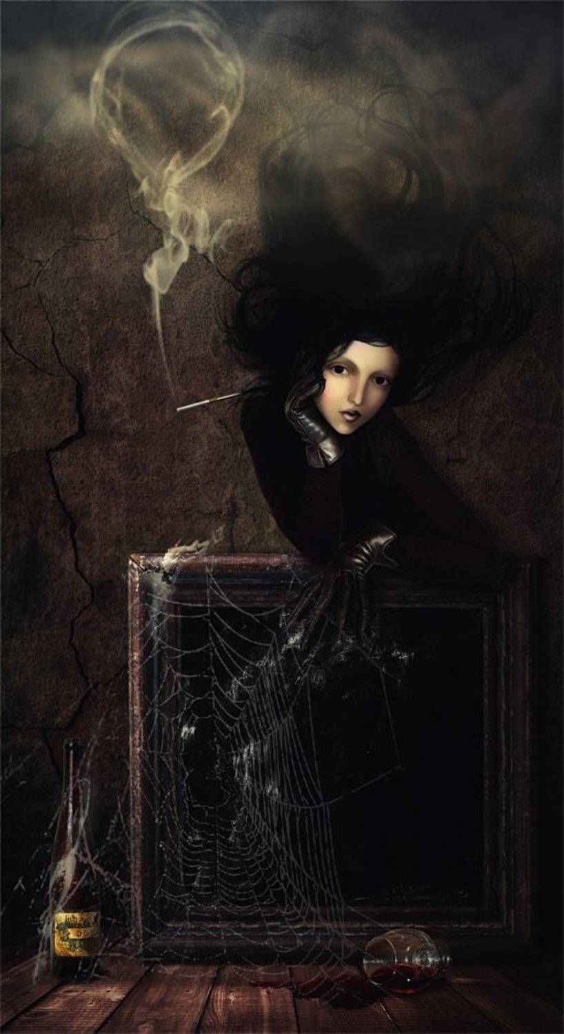 коллаж, фотоарт, фотошоп, депрессия, LLen29