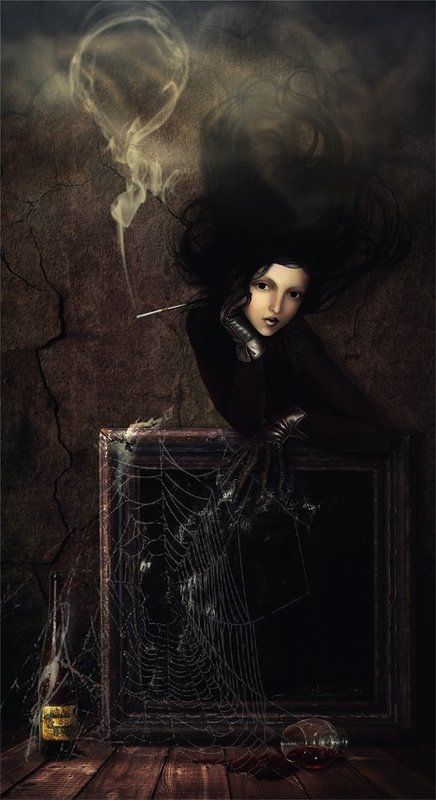 коллаж, фотоарт, фотошоп, депрессия Депрессияphoto preview