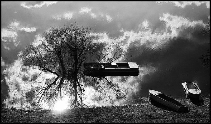 Небо тонуло в озере...photo preview