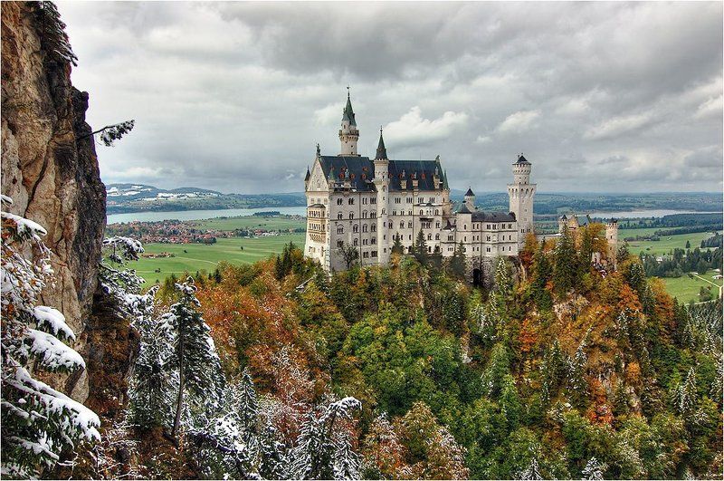 neuschwanstein, нойшванштайн Замок-сказка Neuschwansteinphoto preview
