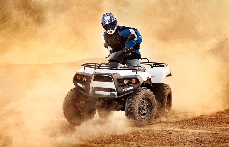 квадроцикл, спорт Тест в пылиphoto preview