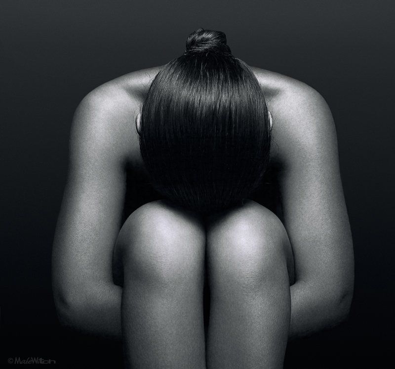 girl, woman, nude, nu, b&w, девушка, женщина, обнажённая, ню, чб Lockphoto preview