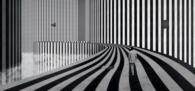 коллаж, фотошоп, photoshop Интерференцияphoto preview