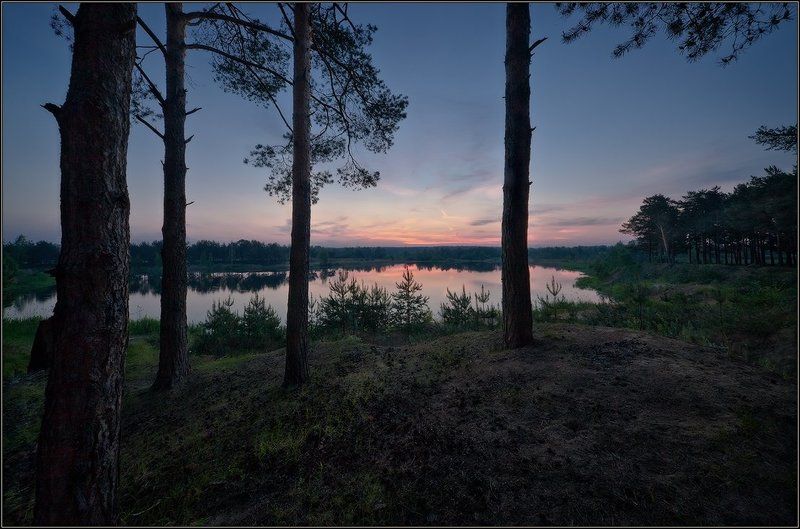 рассвет, утро, пейзаж photo preview