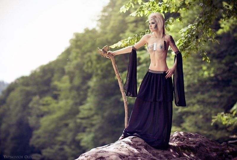 эльф, эрин, девушка, пленер, портрет photo preview