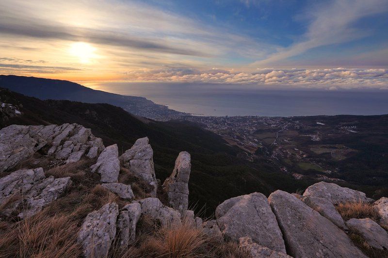 скалы, крым, ялта photo preview