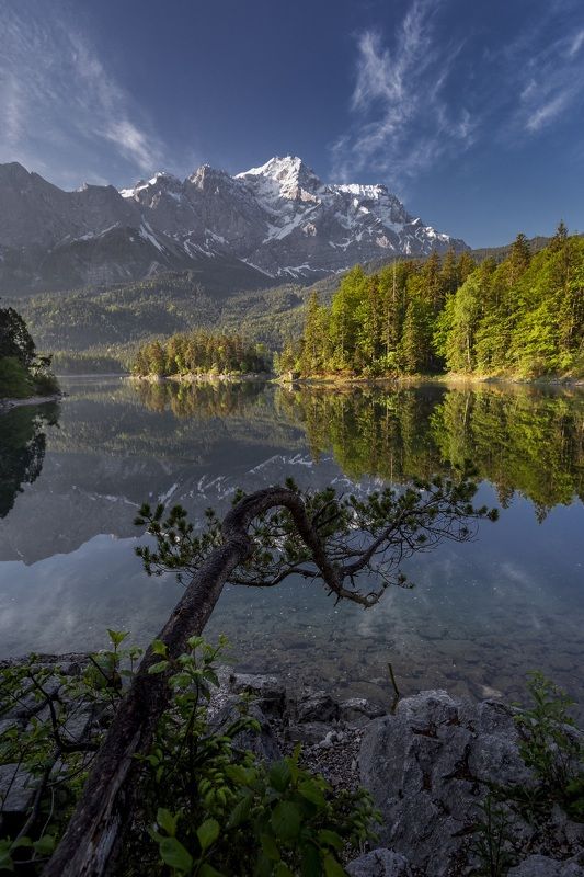 Озеро, Германия, Айбзее  Утро на озере photo preview