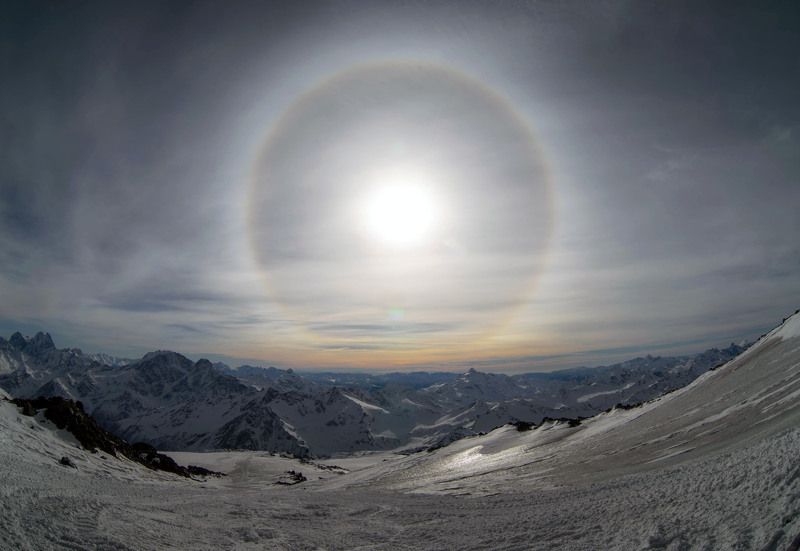 гало, солнеце, горы, , кавказ, эльбрус, зима, природа, nature, mountains, solar, halo, sun, caucasus, elbrus Солнечное гало.photo preview