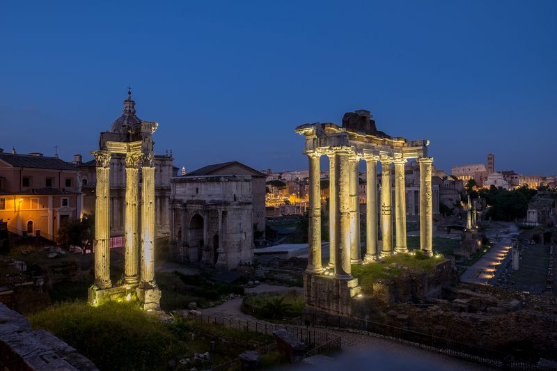 Рим, Италия Вечер на Форумеphoto preview