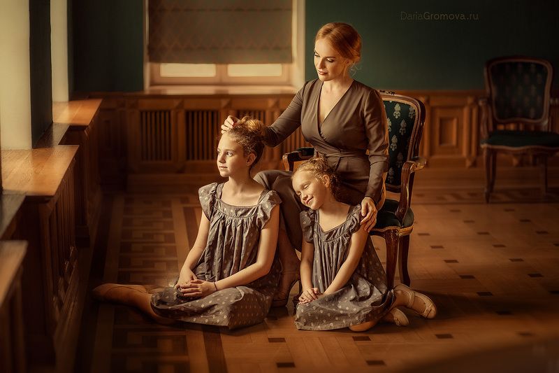 портрет, дарья громова, фотография, фото, фотоарт, фотограф, закат, детский портрет, дети, ребенок, сестры, малыш, девочка, мальчик, детская, фотосессия, фотосъемка, мама, музей, дом ***photo preview