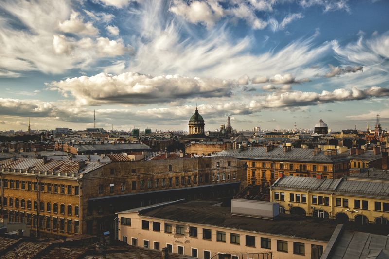 Крыши Питера фото превью