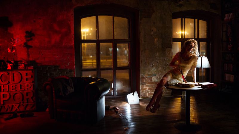 portrait, story, girl, night, detective, murder, drama «One Shot Stories»photo preview