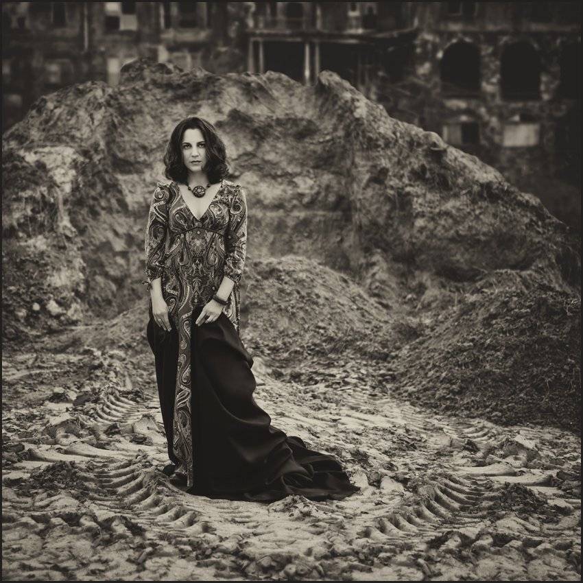 портрет, девушка, Tiana Karpunina