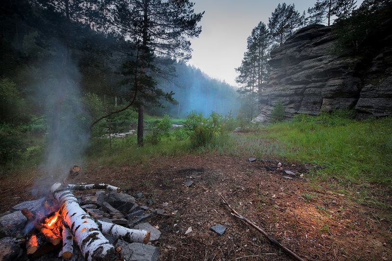 Утренний костёрphoto preview