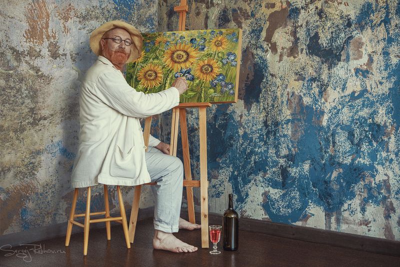 ван гог, картина, портрет, художник, живопись Ван Гогphoto preview