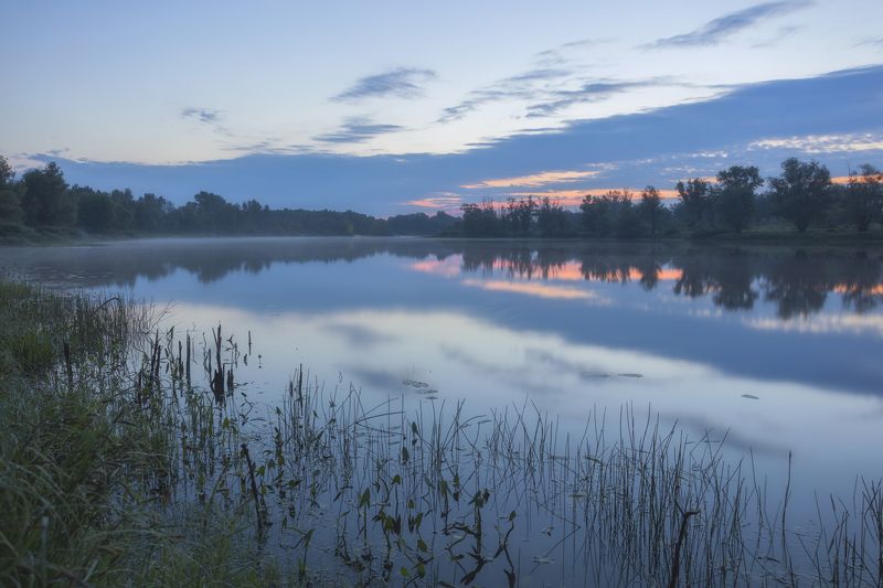 Рассвет на Деснеphoto preview