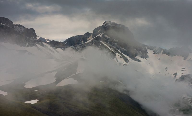 кавказ, горы, кчр, загедан, , июнь, 2018, скала, загедан ВОТ И ОТКРЫЛАСЬ СКАЛА ЗАГЕДАН фото превью