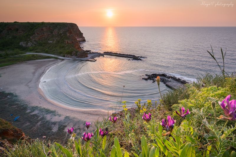 #bay #bolata #bulgaria #sunrise #sea #spring #journey \