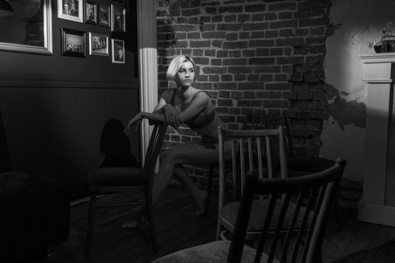 noir, woman, balck and white photo preview