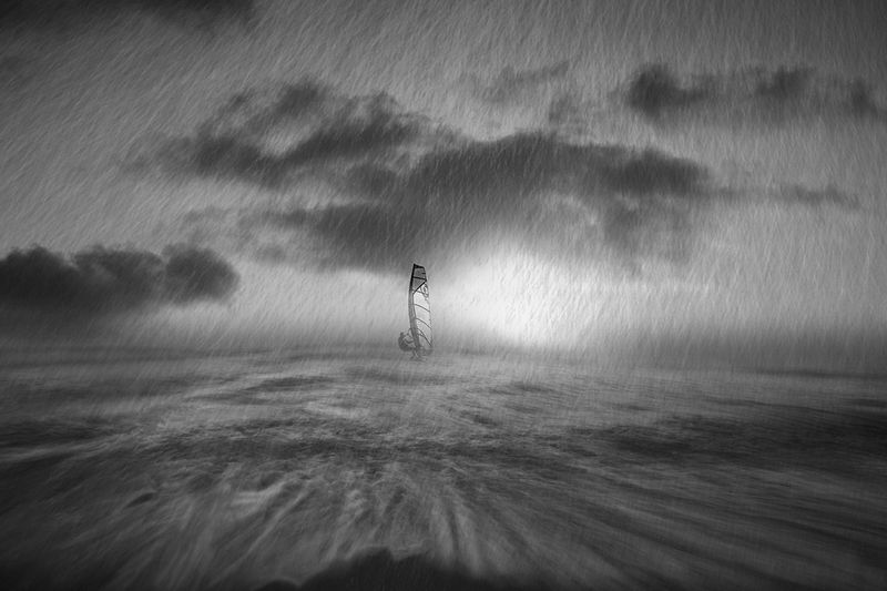 man,sea,storm,windsurf Storm in the Black Seaphoto preview