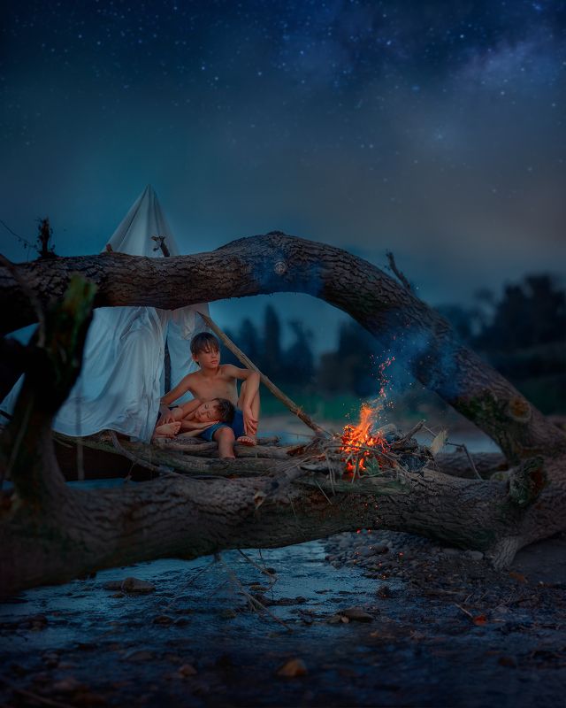 Лето на горной рекеphoto preview