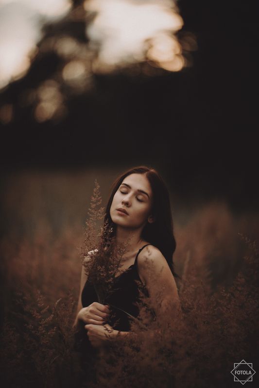 portaiture, female, model, evening, golden  hour,  портрет, женщины, вечер Golden hour photo preview