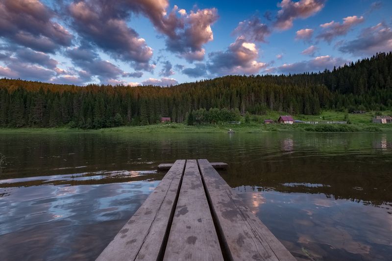 Маленькая пристань на Чусовойphoto preview