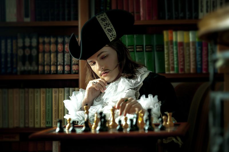 шахматист - аристократphoto preview