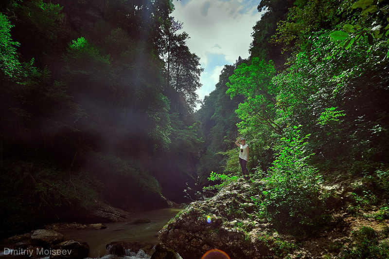 гуамка, гуамскоеущелье, краснодар, горы, реки, скалы, girl, природа, ущелье *******photo preview