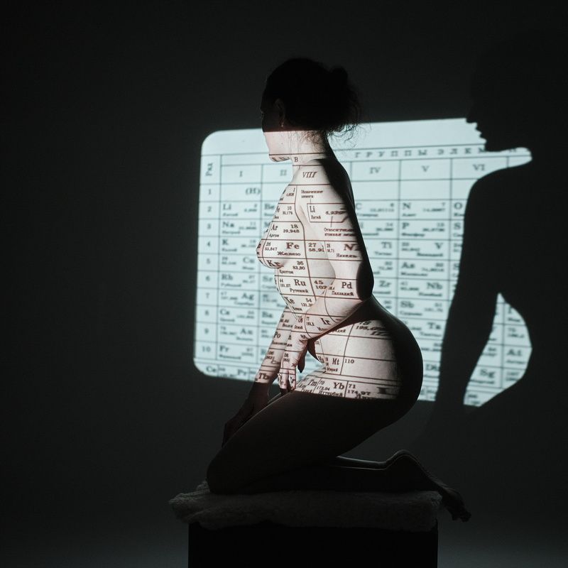 Ню, Химия, Кожа, Студия, Женщина Да потому, что на первом месте идет водород, а не это вот ваше все.photo preview