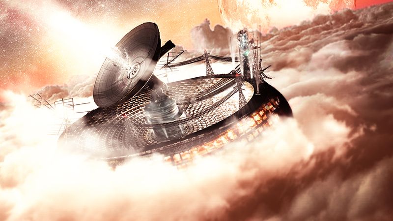 Воздушная исследовательская станция photo preview