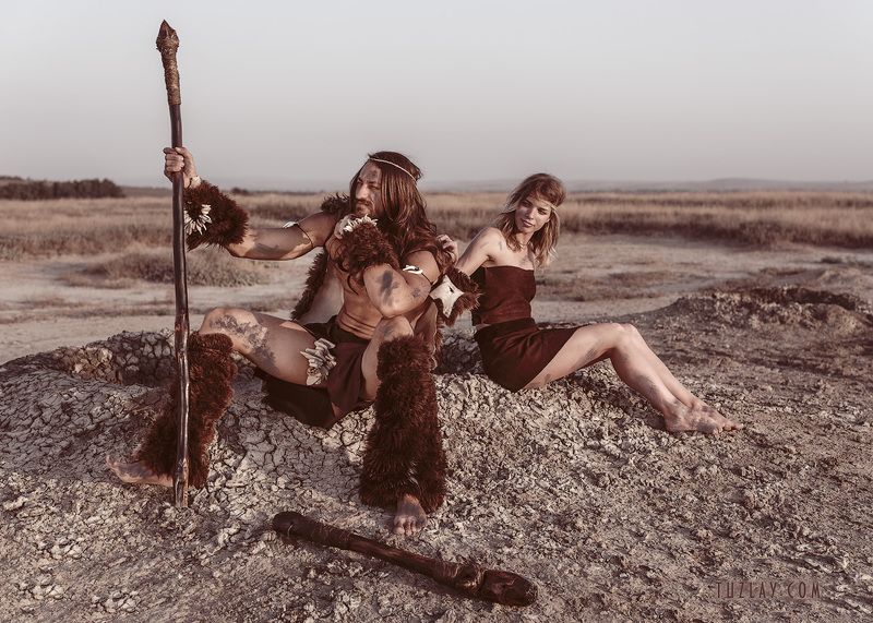 фотосет, постановка Наши предки тоже любили тусить на вулканеphoto preview