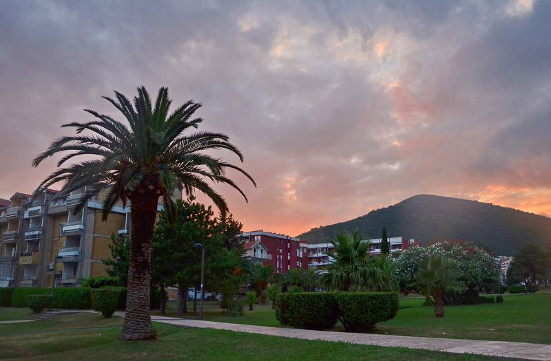 черногория, будва, вечер, закат, montenegro Вечер в Будвеphoto preview