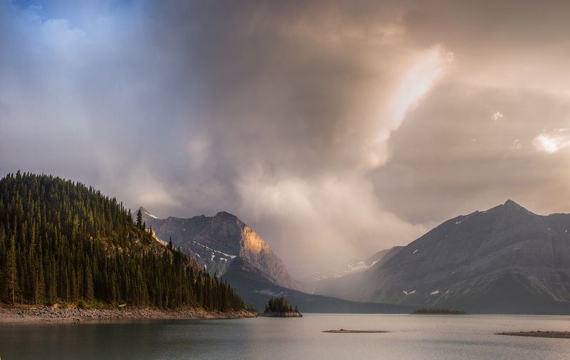 storm, lake sun, beams ВСЛЕД УХОДЯЩЕМУ ШТОРМУphoto preview