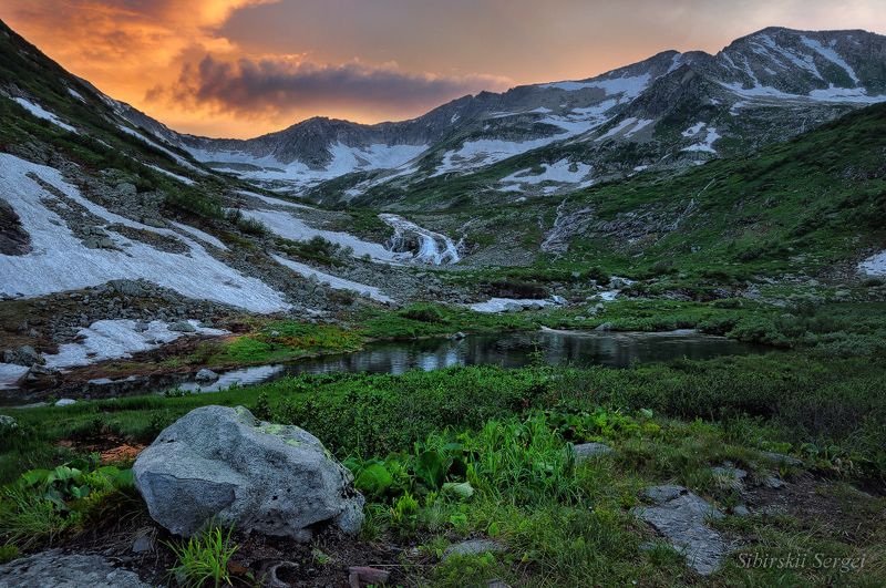 кузнецкий алатау, В верховьях Высокогорного фото превью