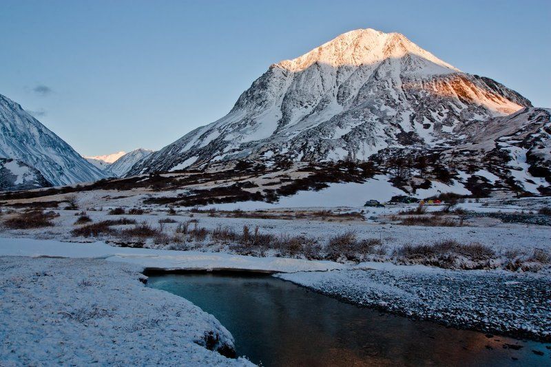 алтай, софийский ледник photo preview