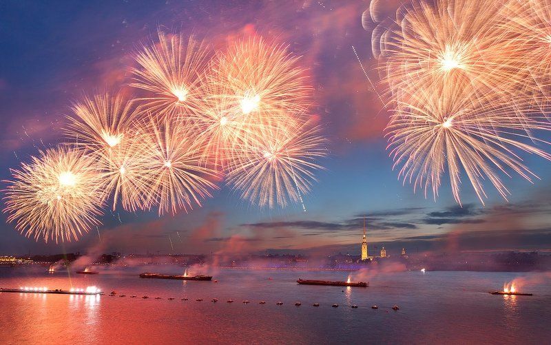 санкт-петербург, алые, паруса, праздник, выпускников, фейерверк Алые паруса 2011photo preview