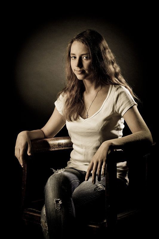 девочка, портрет, модель. photo preview