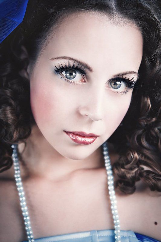 взгляд, портрет, девушка, кукла photo preview