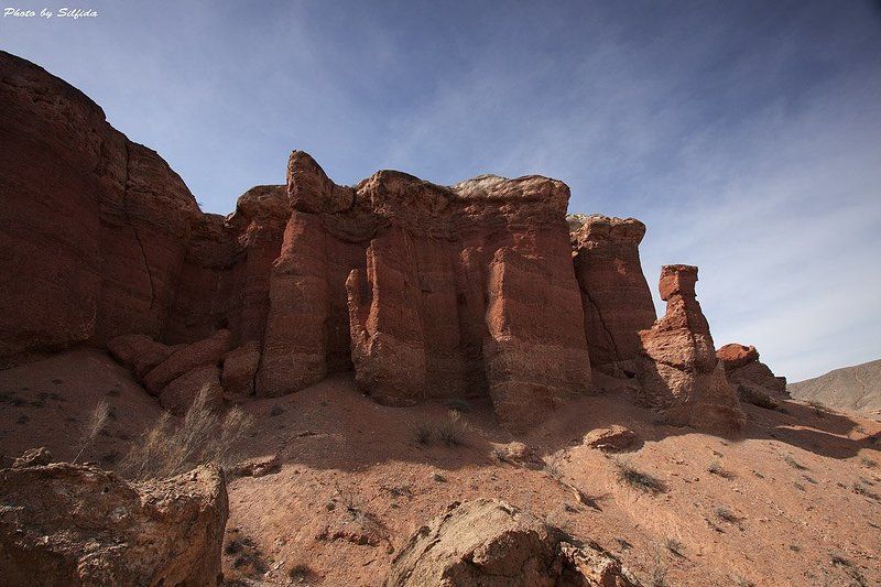 каньон, песчаник На дне каньона.photo preview