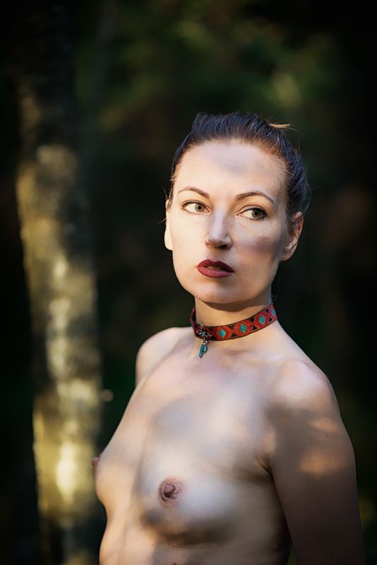girl, woman, арт, портрет, portrait, женщина, nude, ню, девушка, модель, model forest - лесphoto preview