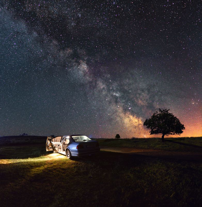 ceclii, nikon d3400 Milky Wayphoto preview