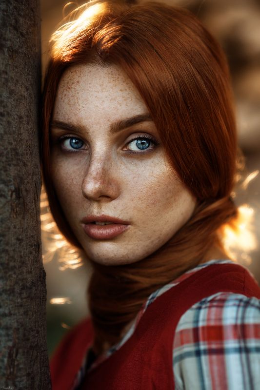 portrait, art, beautiful, face, pretty, eyes, natural, light, 85mm, freckles, model,sunset, istanbul Christine фото превью