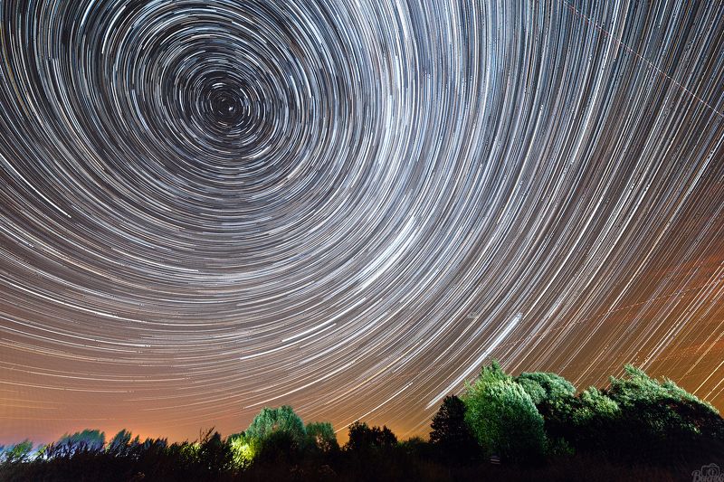 дмитров,глинково,подмосковье Звёздное небо фото превью