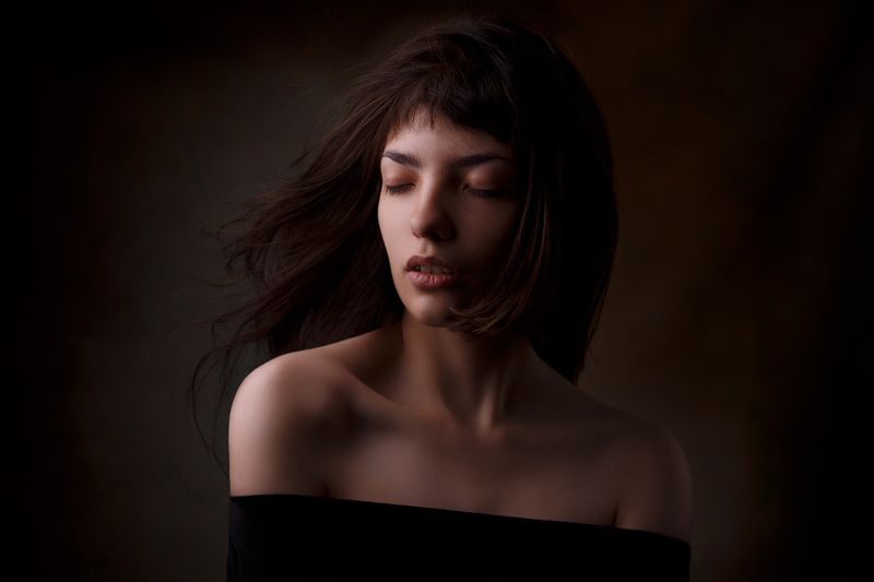 портрет, девушка, картина Enigmaphoto preview