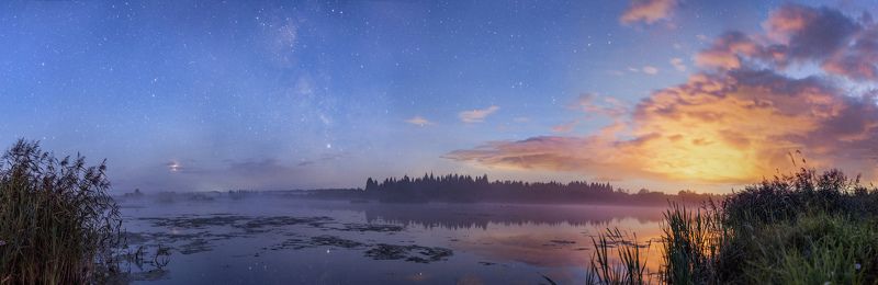 урал, пермский край, река, млечный путь река Бартымphoto preview