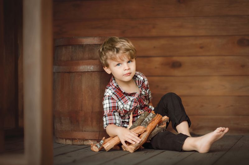 портрет ребенок детская фотография арт art baby семейная Лесорубphoto preview